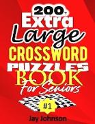 200+ Extra Large Crossword Puzzle Book For Seniors