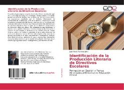 Identificación de la Producción Literaria de Directivos Escolares