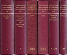 International Encyclopedia of Comparative Law, Volume VII (2 Vols)