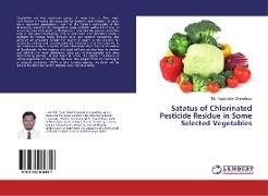 Satatus of Chlorinated Pesticide Residue in Some Selected Vegetables