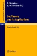 Set Theory and its Applications