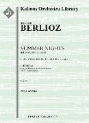 Summer Nights, Op. 7 (Les Nuits d'Ete) -- 5. Au Cimetie`re -- Clair de Lune (Transposed in B): Conductor Score