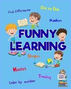 Funny Learning Activity book for Kids