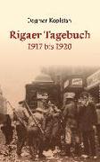 Rigaer Tagebuch 1917-1920