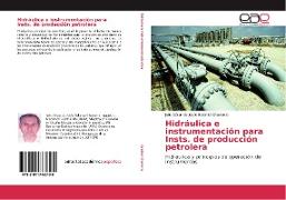 Hidráulica e instrumentación para Insts. de producción petrolera