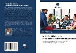 MiFID: Märkte in Finanzinstrumentenrichtlinien