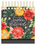 CSB Scripture Notecards, Hosanna Revival Edition, Dahlias