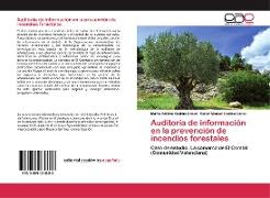 Auditoría de información en la prevención de incendios forestales