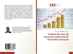 Analyse des taux de croissance sectorielle de l'Economie Française