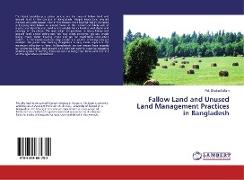 Fallow Land and Unused Land Management Practices in Bangladesh