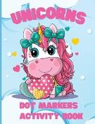 Unicorns, Dot Markers Activity Book