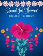 Beautiful Flower Coloring Book