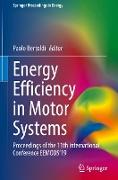 Energy Efficiency in Motor Systems