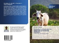 Collection of materials for diagnosis of livestock diseases