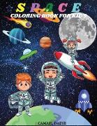 Space Coloring Book For Kids