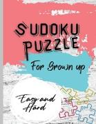 Sudoku Puzzle For Grown up