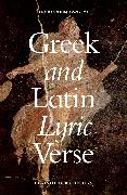 The Penguin Book of Greek and Latin Lyric Verse