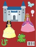 Princess coloring book for Kids