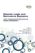 Deontic Logic and Normative Systems. 15th International Conference, DEON 2020/2021