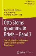 Otto Sterns gesammelte Briefe ¿ Band 3