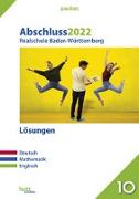 Abschluss 2022 - Realschule Baden-Württemberg Lösungsband
