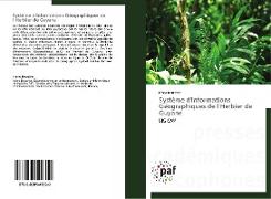 Système d'Informations Géographiques de l¿Herbier de Guyane