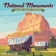National Monuments Art Posters 2022 Wall Calendar