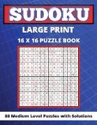 Sudoku Large Print 16x 16