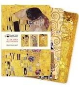 Gustav Klimt Set of 3 Midi Notebooks