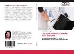 Ley aplicable al contrato internacional