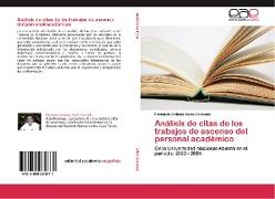 Análisis de citas de los trabajos de ascenso del personal académico