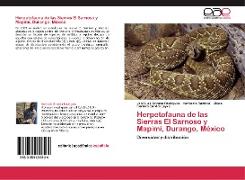 Herpetofauna de las Sierras El Sarnoso y Mapimí, Durango, México