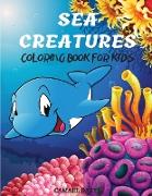 Sea Creatures Coloring Book For Kids