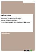 Profiling in der Kriminologie. Entstehungsgeschichte, Anwendungsbereiche und Durchführung