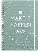 Make It Happen Grün Kalender 2022