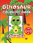 Dinosaur Coloring Book For Kids And Dot-To-Dot