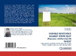 DURABLE RESISTANCE AGAINST STRIPE RUST (Puccinia striiformis) IN WHEAT