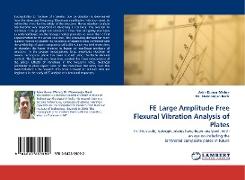 FE Large Amplitude Free Flexural Vibration Analysis of Plates