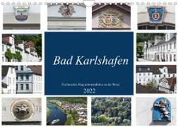 Bad Karlshafen, Ein barockes Hugenottenstädtchen an der Weser (Wandkalender 2022 DIN A4 quer)