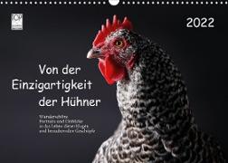 Von der Einzigartigkeit der Hühner 2022 (Wandkalender 2022 DIN A3 quer)