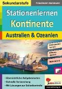 Stationenlernen Kontinente / Australien & Ozeanien