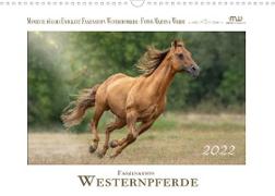 Faszination Westernpferde (Wandkalender 2022 DIN A3 quer)