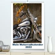 Mein Motorradkalender (Premium, hochwertiger DIN A2 Wandkalender 2022, Kunstdruck in Hochglanz)