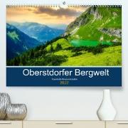 Oberstdorfer Bergwelt (Premium, hochwertiger DIN A2 Wandkalender 2022, Kunstdruck in Hochglanz)