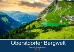 Oberstdorfer Bergwelt (Wandkalender 2022 DIN A2 quer)