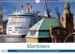 Maritimes. Hamburger Hafen, fotografiert von Ralf Kretschmer (Wandkalender 2022 DIN A4 quer)
