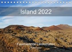 Island Wandkalender 2022 - Faszinierende Landschaftsfotografien (Tischkalender 2022 DIN A5 quer)