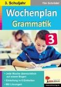 Wochenplan Grammatik / Klasse 3