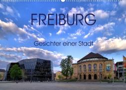 Freiburg - Gesichter einer Stadt (Wandkalender 2021 DIN A2 quer)