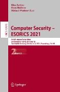 Computer Security ¿ ESORICS 2021